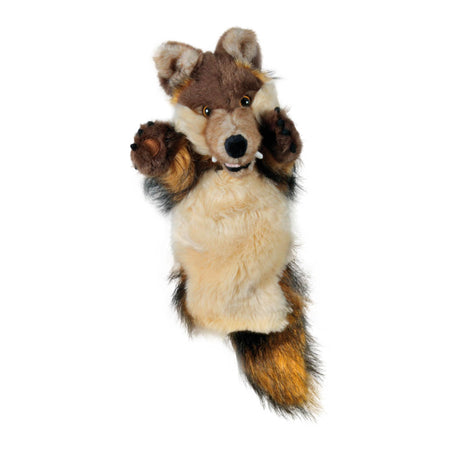 The Puppet Company Wolf Long-Sleeved - SOFT TOYS - Beattys of Loughrea