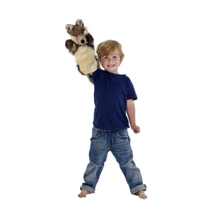 The Puppet Company Wolf Long-Sleeved - SOFT TOYS - Beattys of Loughrea
