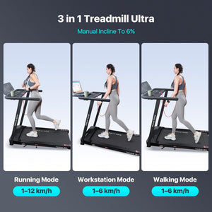 MOBVOI Home Treadmill Ultra Incline Folding Walking Pad Treadmill - EXERCISE BIKE, TREADMILL, FITNESS - Beattys of Loughrea