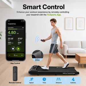 MOBVOI Edge Bluetooth Under-Desk Walking Pad Treadmill - EXERCISE BIKE, TREADMILL, FITNESS - Beattys of Loughrea