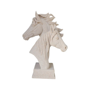 Horse Decor Resin Sculpture 20x28cm