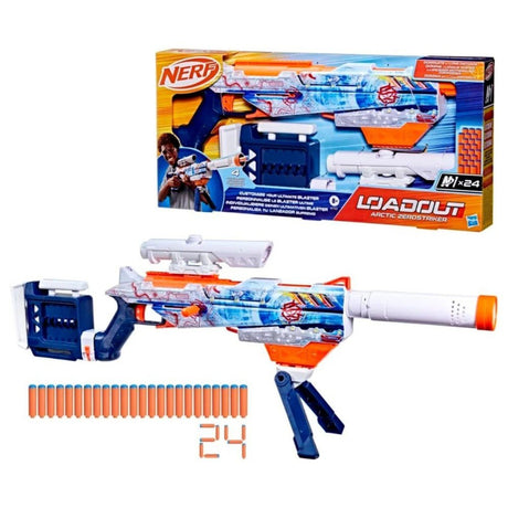 Nerf Loadout Arctic Zerostriker Blaster
