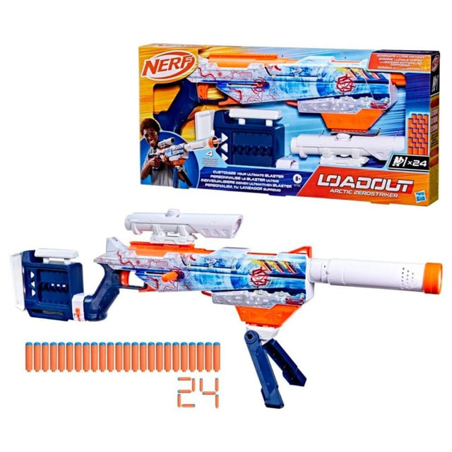 Nerf Loadout Arctic Zerostriker Blaster - TOOLS/GUNS - Beattys of Loughrea