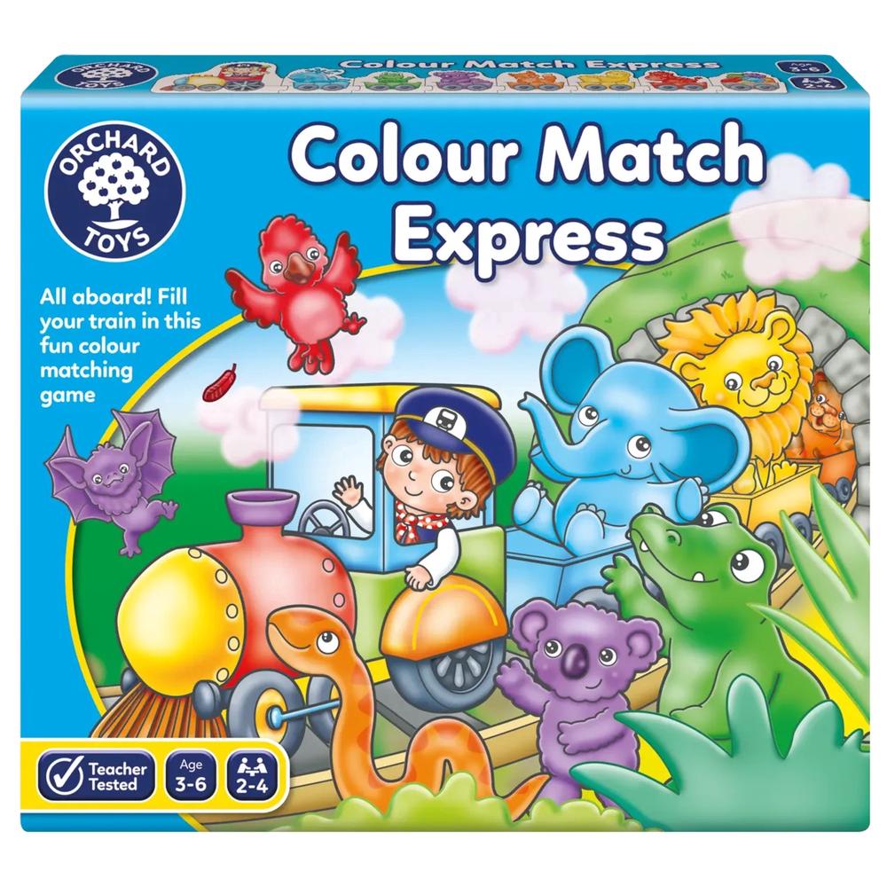 Orchard Toys Colour Match Express Game - BOARD GAMES / DVD GAMES - Beattys of Loughrea