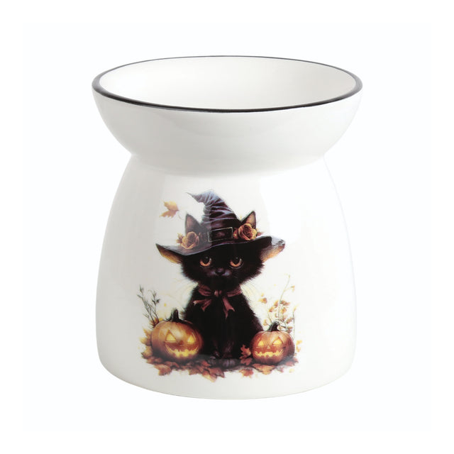 Black Cat Wax Melt Burner 11cm