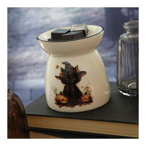Black Cat Wax Melt Burner 11cm