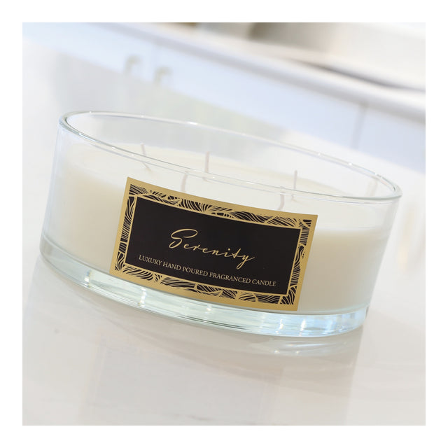Woodbridge Serenity Scented Candle Bowl 990g - CANDLES - Beattys of Loughrea