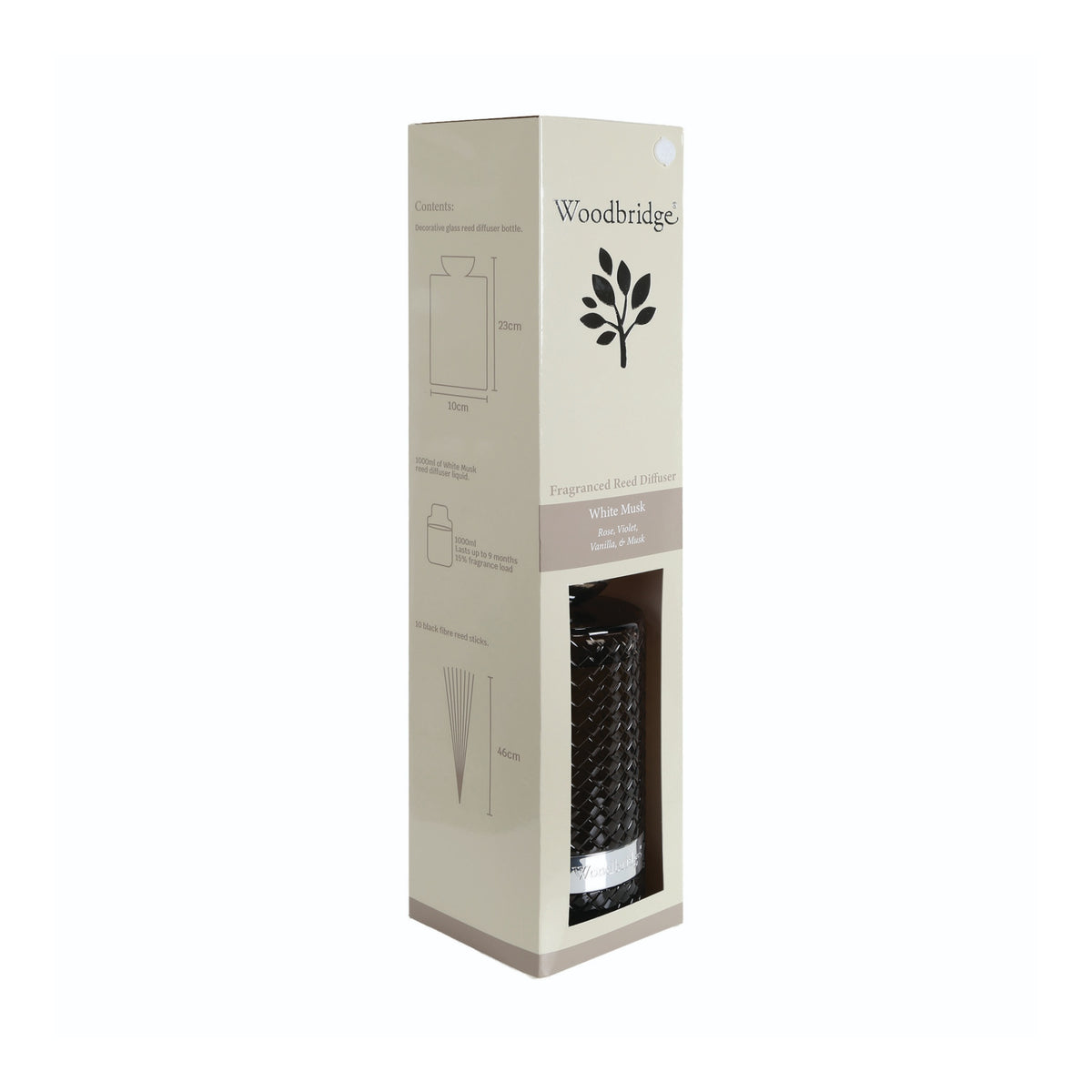 Woodbridge White Musk 1000ml Reed Diffuser