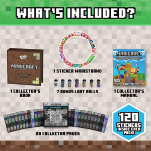 Sticki Rolls Minecraft Collector's Book