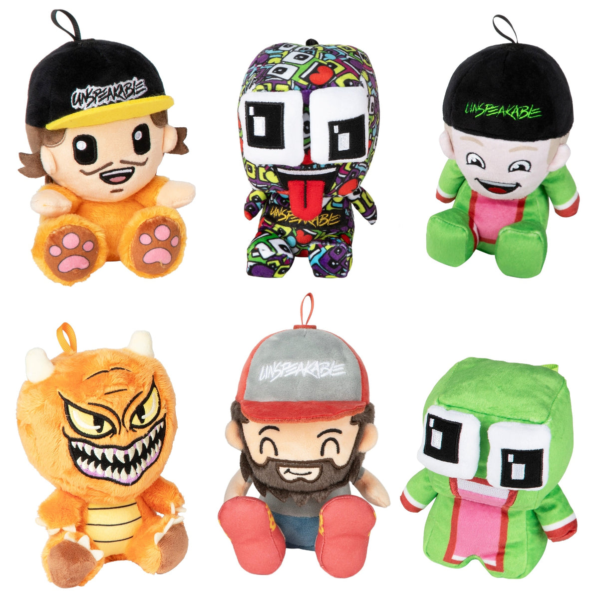 Unspeakable 6" Mini Mystery Plush, Series 2 - Assorted - One Supplied*