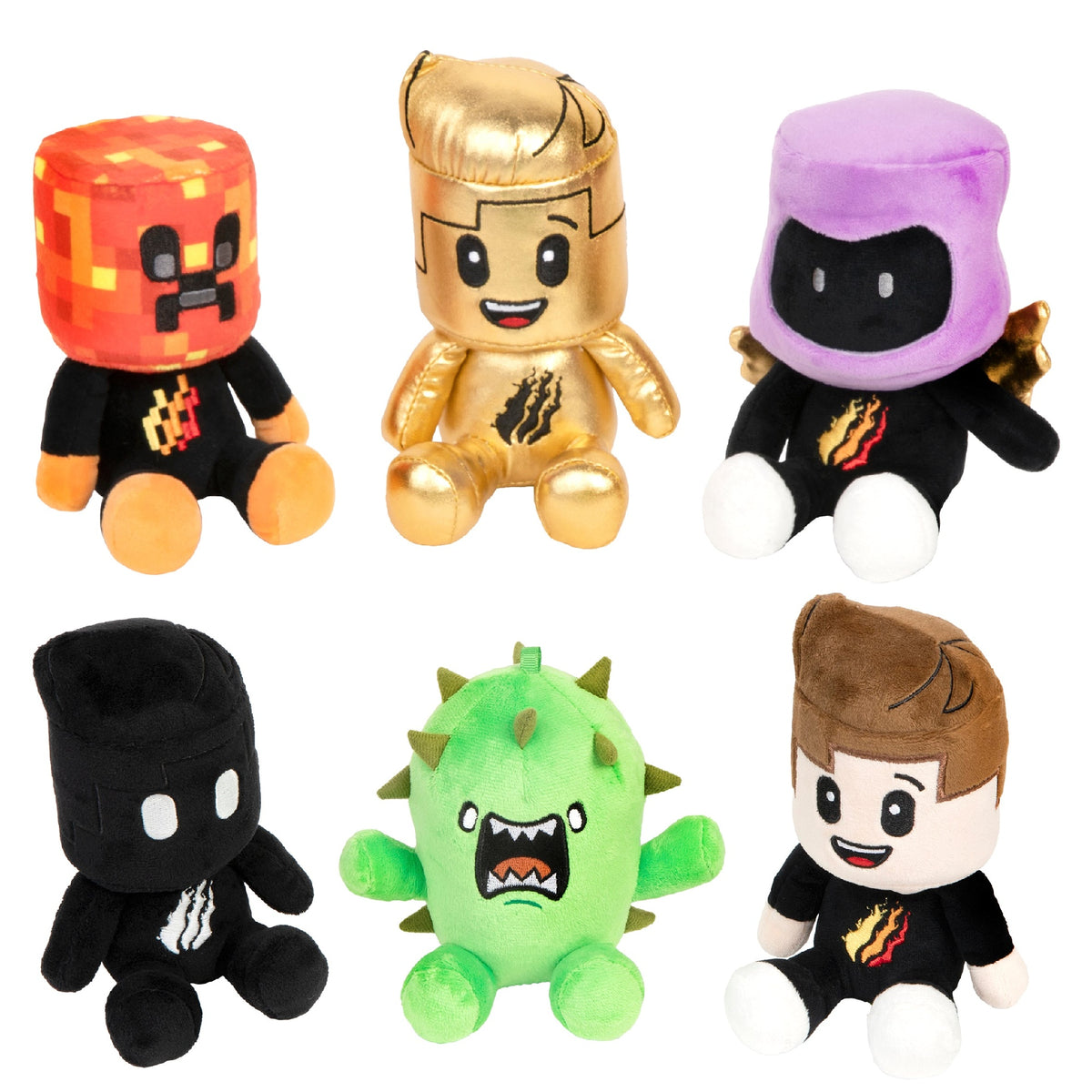 PrestonPlayz 6" Mini Mystery Plush, Series 1 - Assorted - One Supplied*