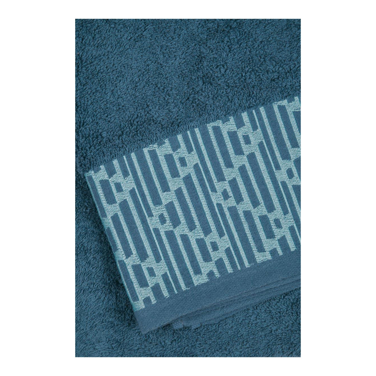STOF Tuli Hand Towel, Petrol Blue, 30x50cm - TOWELS FACECLOTHS - Beattys of Loughrea