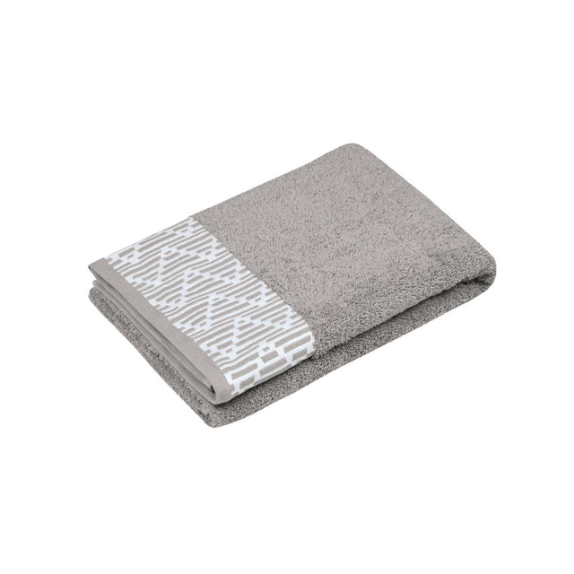 STOF Tuli Bath Sheet, Taupe, 70x140cm - TOWELS FACECLOTHS - Beattys of Loughrea