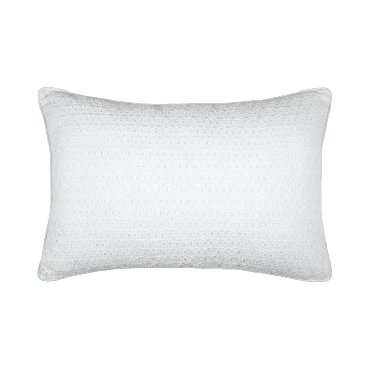 STOF Mariette Cushion, White, 40x60cm - CUSHIONS/COVERS - Beattys of Loughrea