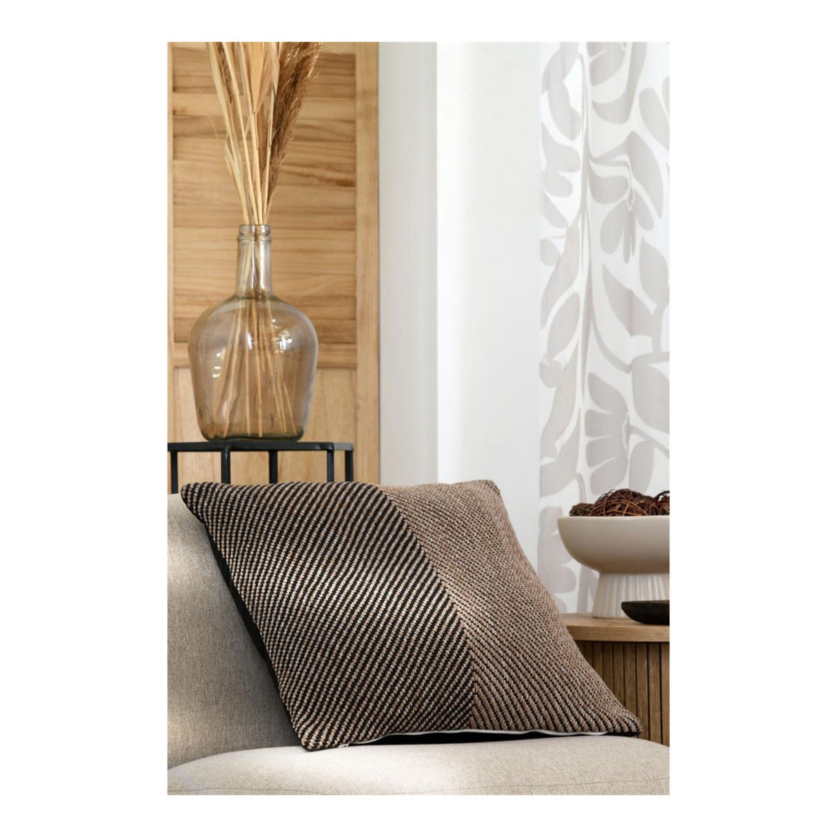 STOF Oslo Cushion, Brown, 45x45cm