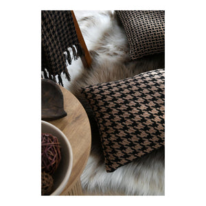 STOF Oslo Cushion, Black, 40x60cm - CUSHIONS/COVERS - Beattys of Loughrea