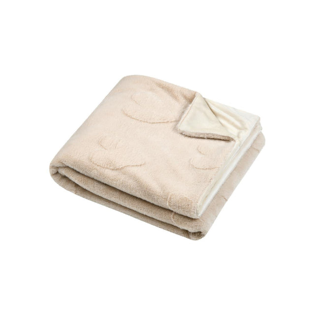 STOF Teenlove Throw, Natural, 130x160cm - THROWS/BLANKETS - Beattys of Loughrea
