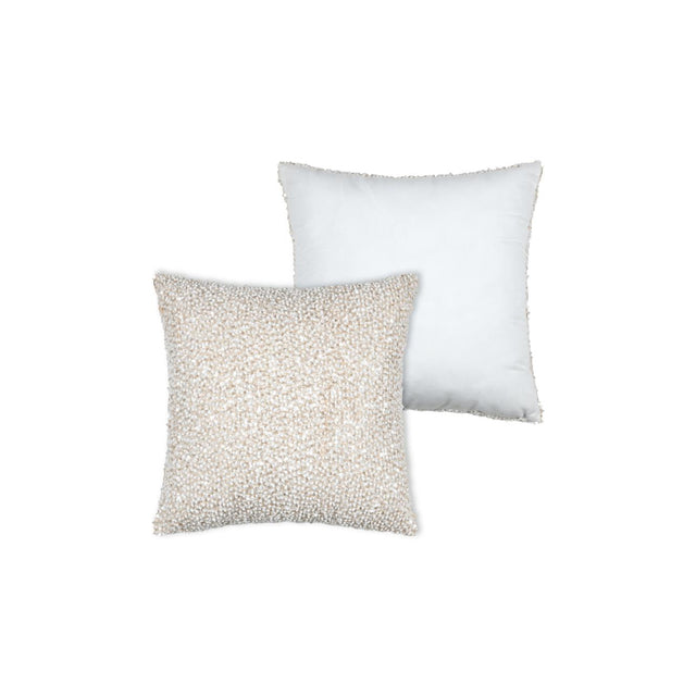STOF Punky Cushion, Cream, 45x45cm - CUSHIONS/COVERS - Beattys of Loughrea