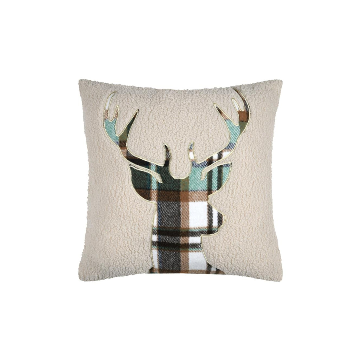 STOF Wildforest Cushion, Green, 45x45cm - CUSHIONS/COVERS - Beattys of Loughrea