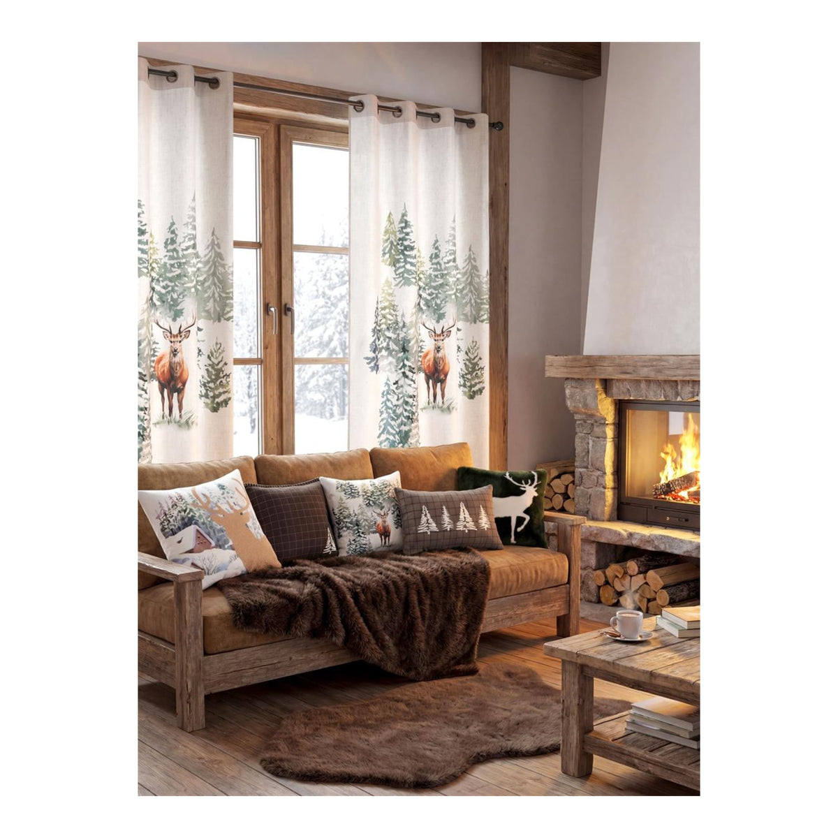 STOF Brame Cushion, Green, 45x45cm - CUSHIONS/COVERS - Beattys of Loughrea