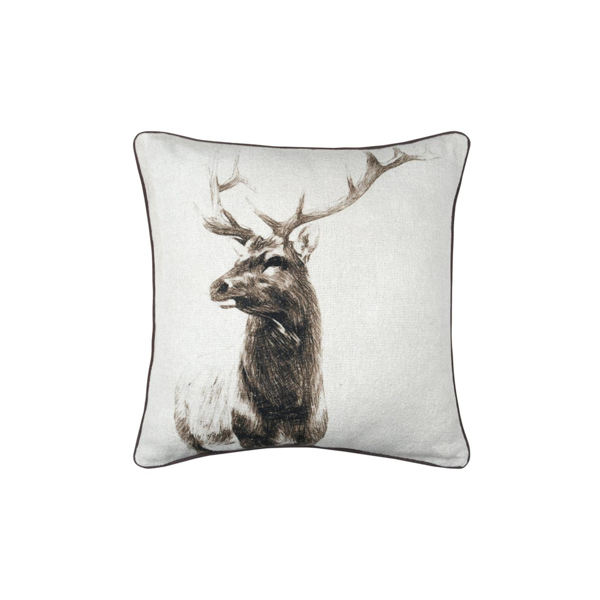 STOF Granon Cushion, Brown, 45x45cm - CUSHIONS/COVERS - Beattys of Loughrea