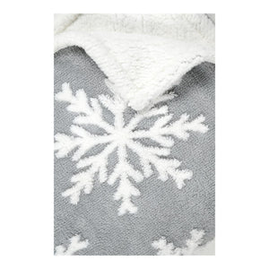 STOF Aveillans Throw, Grey, 180x220cm - THROWS/BLANKETS - Beattys of Loughrea