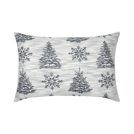 STOF Woody Jacquard Cushion, Grey, 40x60cm