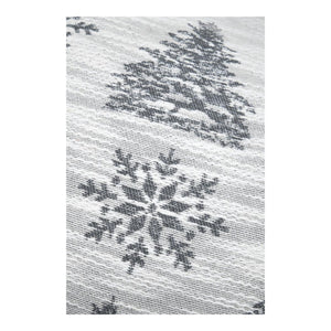 STOF Woody Jacquard Cushion, Grey, 40x60cm - CUSHIONS/COVERS - Beattys of Loughrea
