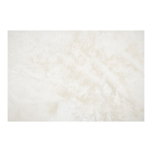 STOF Icy Faux Fur Throw, Ecru, 130x160cm - THROWS/BLANKETS - Beattys of Loughrea