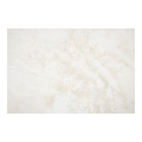 STOF Icy Faux Fur Throw, Ecru, 130x160cm