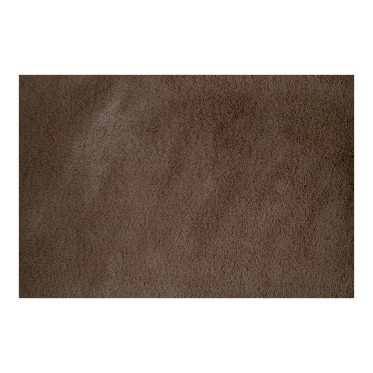 STOF Icy Faux Fur Throw, Chestnut, 130x160cm - THROWS/BLANKETS - Beattys of Loughrea