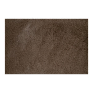 STOF Icy Faux Fur Throw, Chestnut, 130x160cm - THROWS/BLANKETS - Beattys of Loughrea