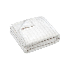 STOF Warmy Faux Fur Throw, 180x220cm - CUSHIONS/COVERS - Beattys of Loughrea