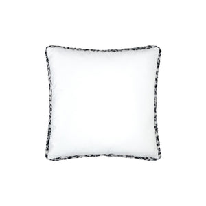 STOF Panthera Leopard-Print Cushion, Black, 45x45cm - CUSHIONS/COVERS - Beattys of Loughrea