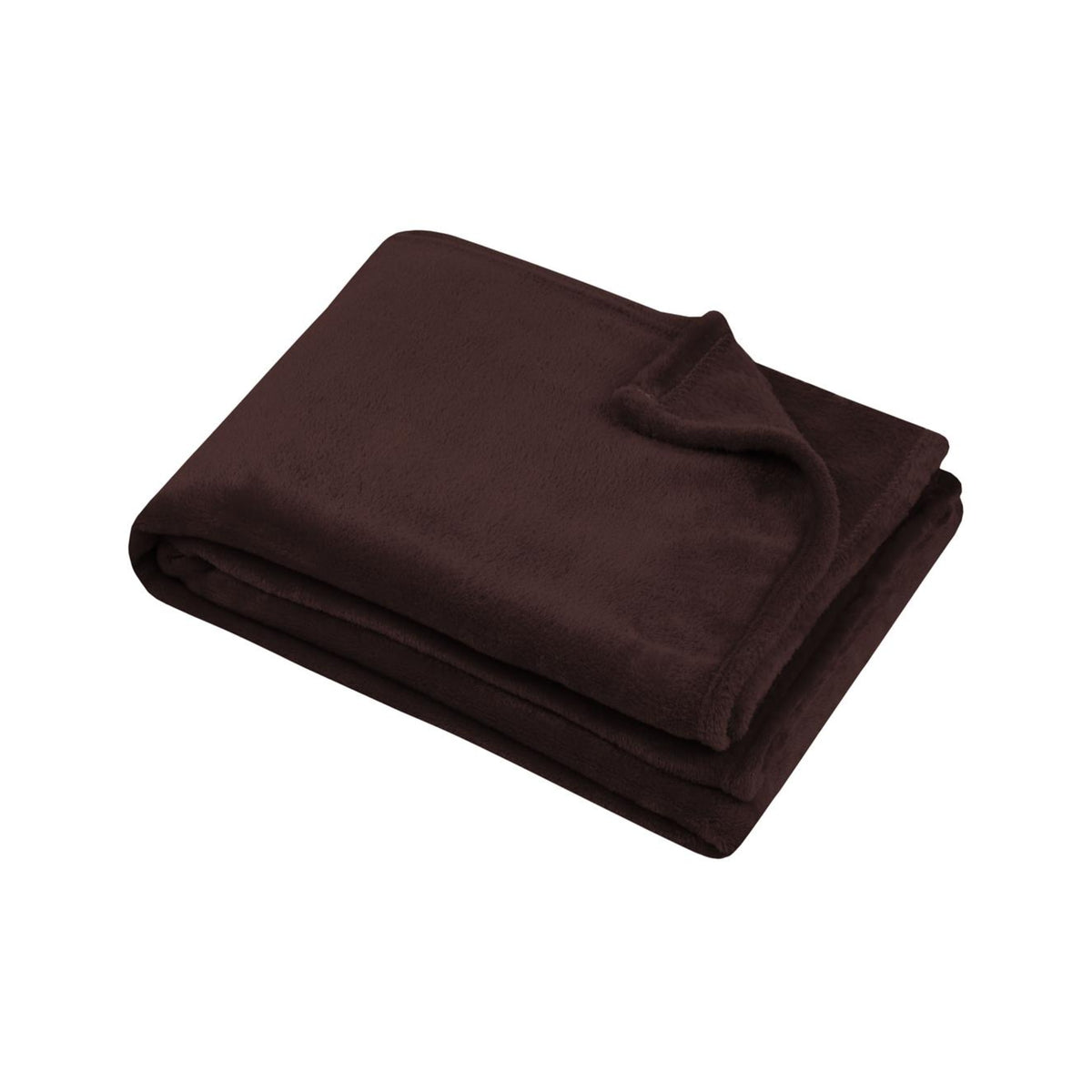 STOF Stanford Throw, Brown, 180x220cm - THROWS/BLANKETS - Beattys of Loughrea