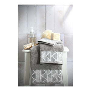 STOF Tuli Towel, Taupe, 30x50cm - TOWELS FACECLOTHS - Beattys of Loughrea