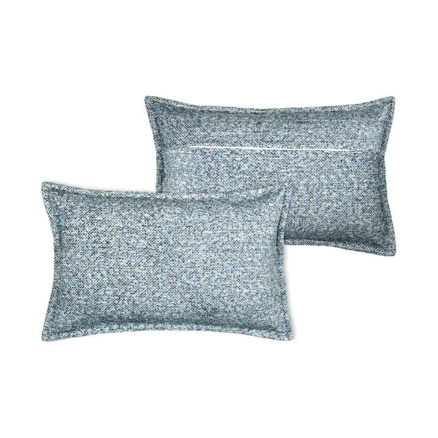 STOF Dublin Chenille Jacquard Cushion, Blue, 45x70cm - CUSHIONS/COVERS - Beattys of Loughrea