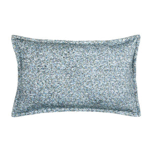 STOF Dublin Chenille Jacquard Cushion, Blue, 45x70cm - CUSHIONS/COVERS - Beattys of Loughrea