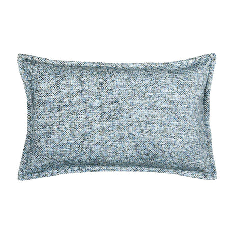 STOF Dublin Chenille Jacquard Cushion, Blue, 45x70cm