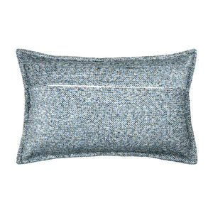 STOF Dublin Chenille Jacquard Cushion, Blue, 45x70cm - CUSHIONS/COVERS - Beattys of Loughrea
