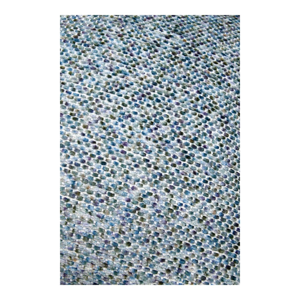 STOF Dublin Chenille Jacquard Cushion, Blue, 45x70cm - CUSHIONS/COVERS - Beattys of Loughrea