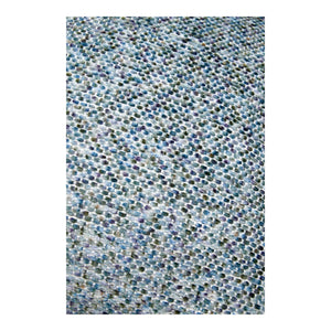 STOF Dublin Chenille Jacquard Cushion, Blue, 45x70cm - CUSHIONS/COVERS - Beattys of Loughrea