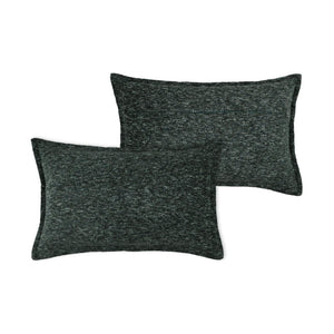 STOF Dublin Chenille Jacquard Cushion, Khaki, 45x70cm - CUSHIONS/COVERS - Beattys of Loughrea