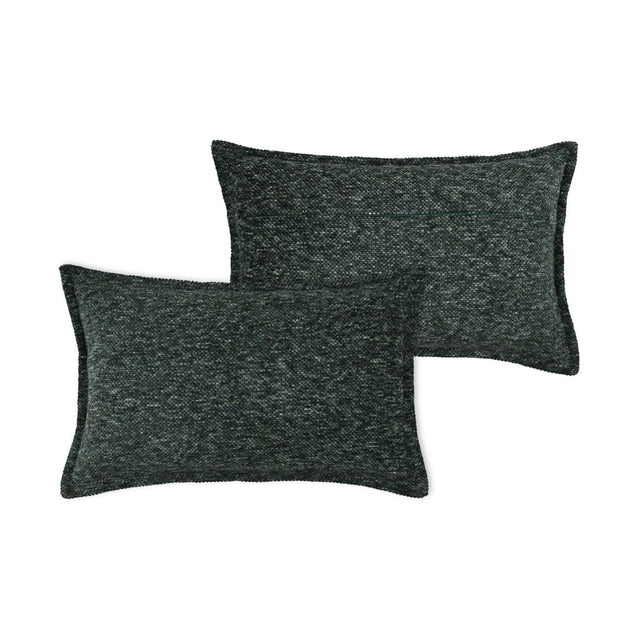 STOF Dublin Chenille Jacquard Cushion, Khaki, 45x70cm - CUSHIONS/COVERS - Beattys of Loughrea