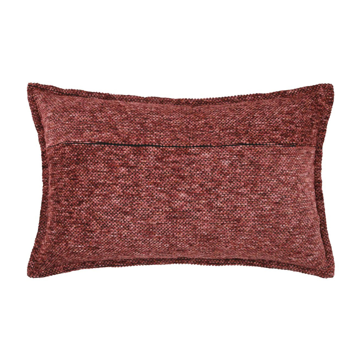 STOF Dublin Chenille Jacquard Cushion, Terracotta, 45x70cm - CUSHIONS/COVERS - Beattys of Loughrea