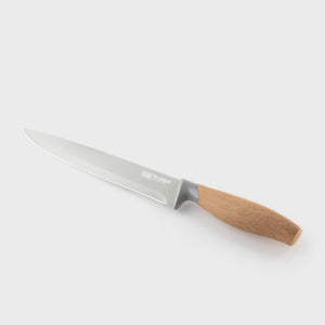 Taylor's Eye Witness Brooklyn 5 Piece Kitchen Knife Set with Bonus Sharpener, Beech