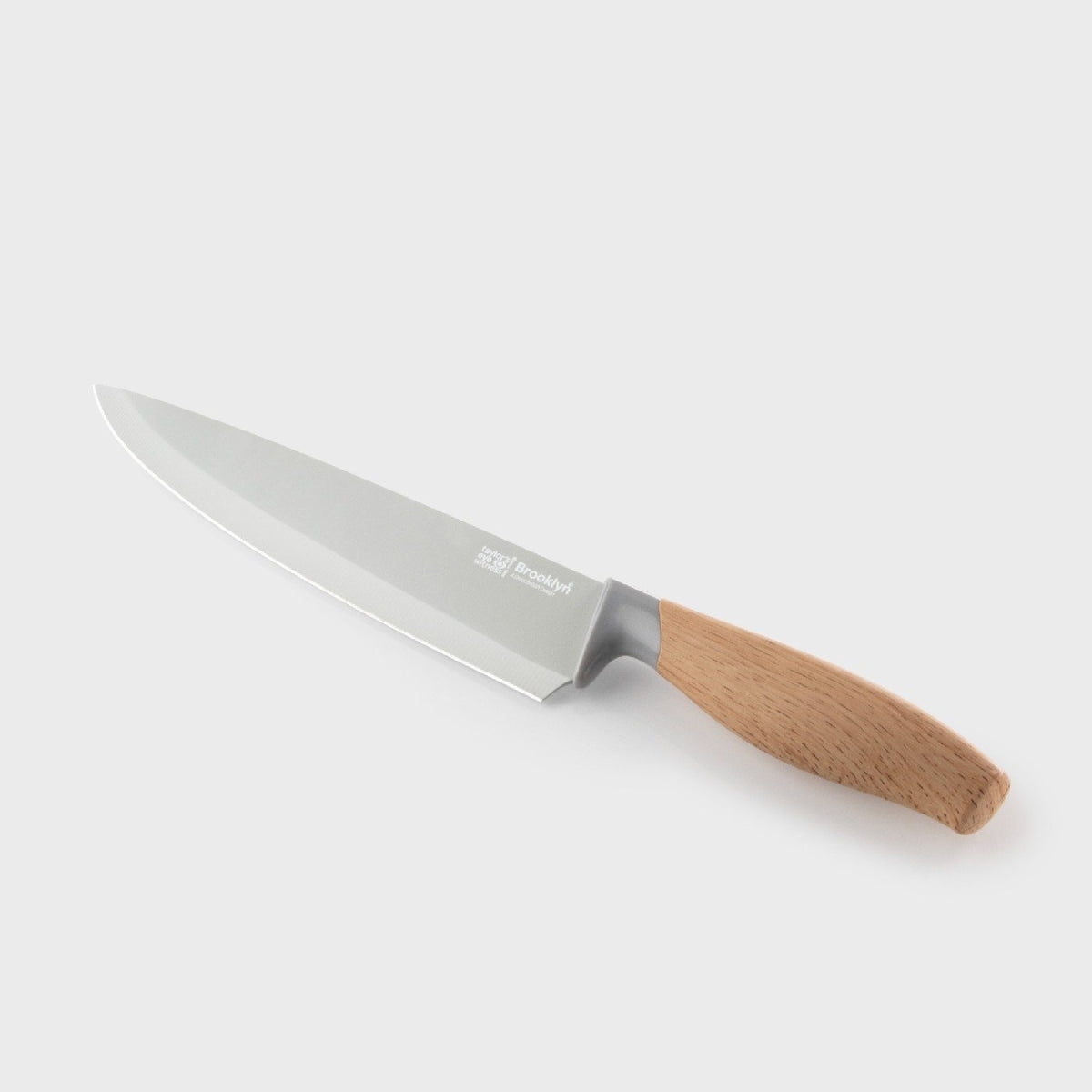 Taylor's Eye Witness Brooklyn 5 Piece Kitchen Knife Set with Bonus Sharpener, Beech