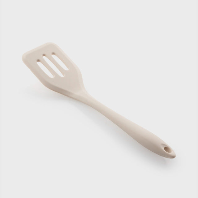Taylor's Eye Witness Silicone Slotted Turner, Oyster, 28cm/11in