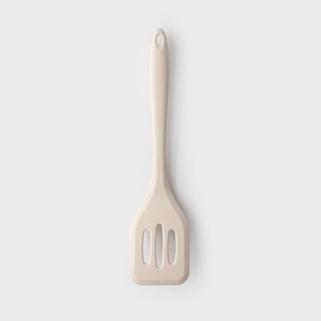 Taylor's Eye Witness Silicone Slotted Turner, Oyster, 28cm/11in - KITCHEN HAND TOOLS - Beattys of Loughrea
