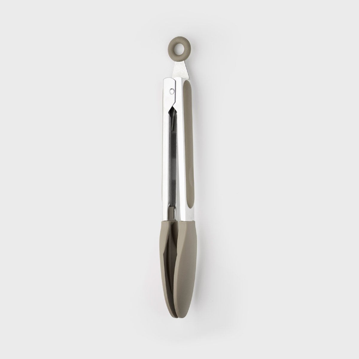 Taylor's Eye Witness Stainless Steel & Silicone Tongs, Grey, 23cm/9in - KITCHEN HAND TOOLS - Beattys of Loughrea